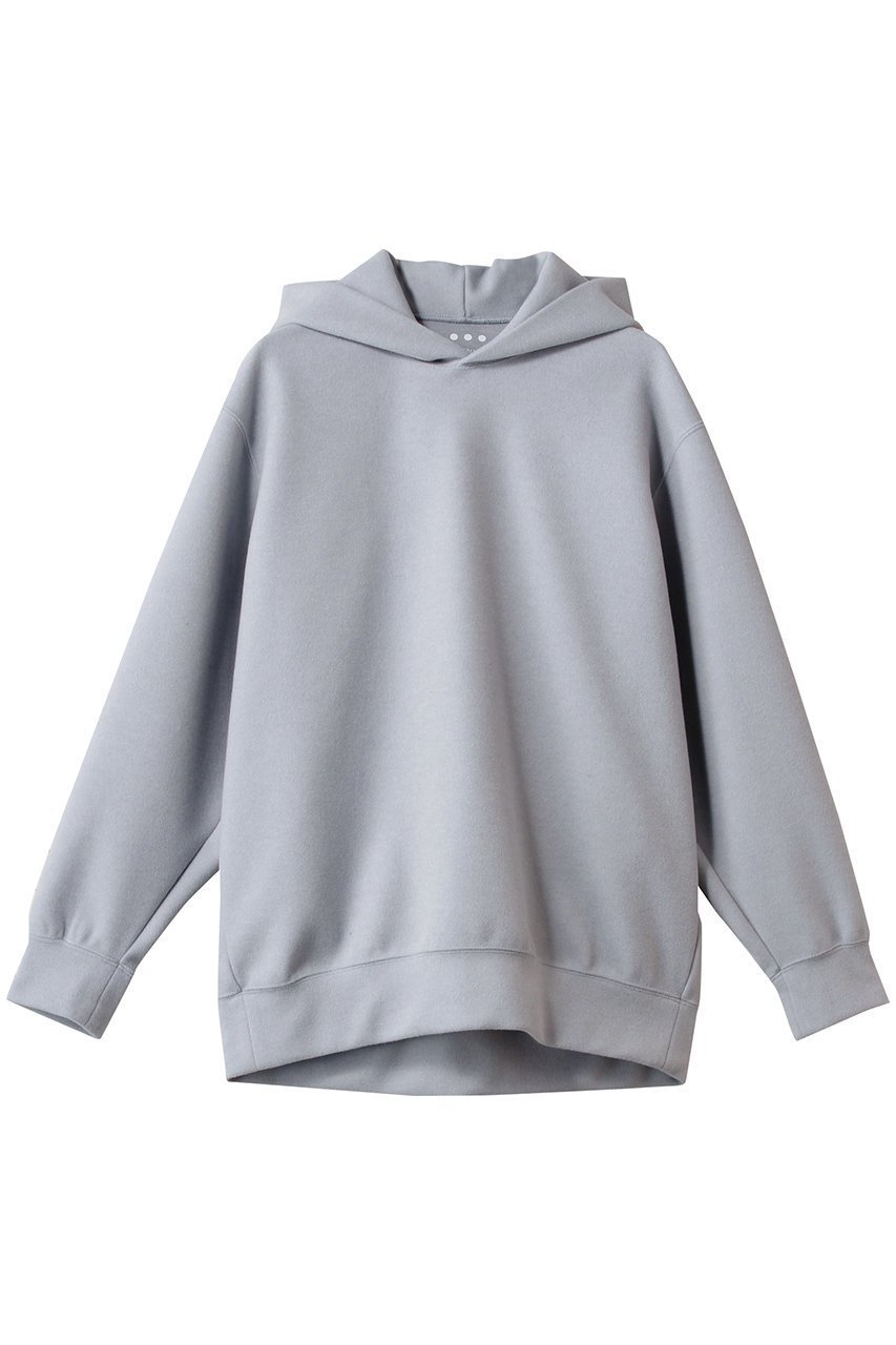 【スリー ドッツ/three dots】のウーリージャージーフーデッドトップ インテリア・キッズ・メンズ・レディースファッション・服の通販 founy(ファニー) 　ファッション　Fashion　レディースファッション　Fashion for Women　トップス・カットソー　Cut & Sew Tops　ニット　Knit Tops & Sweaters　カジュアルプルオーバー・ニットトップス　Pullovers & Knit Tops / Casual Pullovers　ショルダー　Shoulder, Shoulder Strap　シンプル　Simple, Minimal　スタイリッシュ　Stylish, Fashionable　ドロップ　Drop Shoulder, Dropped Style　フィット　Fit, Slim Fit　リラックス　Relax, Relaxed Fit　エレガント 上品　Elegant　ライトブルー|ID: prp329100004357125 ipo3291000000032877240
