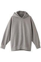 【スリー ドッツ/three dots】のウーリージャージーフーデッドトップ メランジグレー|ID: prp329100004357125 ipo3291000000035343264