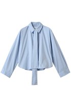 【ミディウミソリッド/MIDIUMISOLID】のtie neck shirt.M シャツ l.blue|ID:prp329100004357126