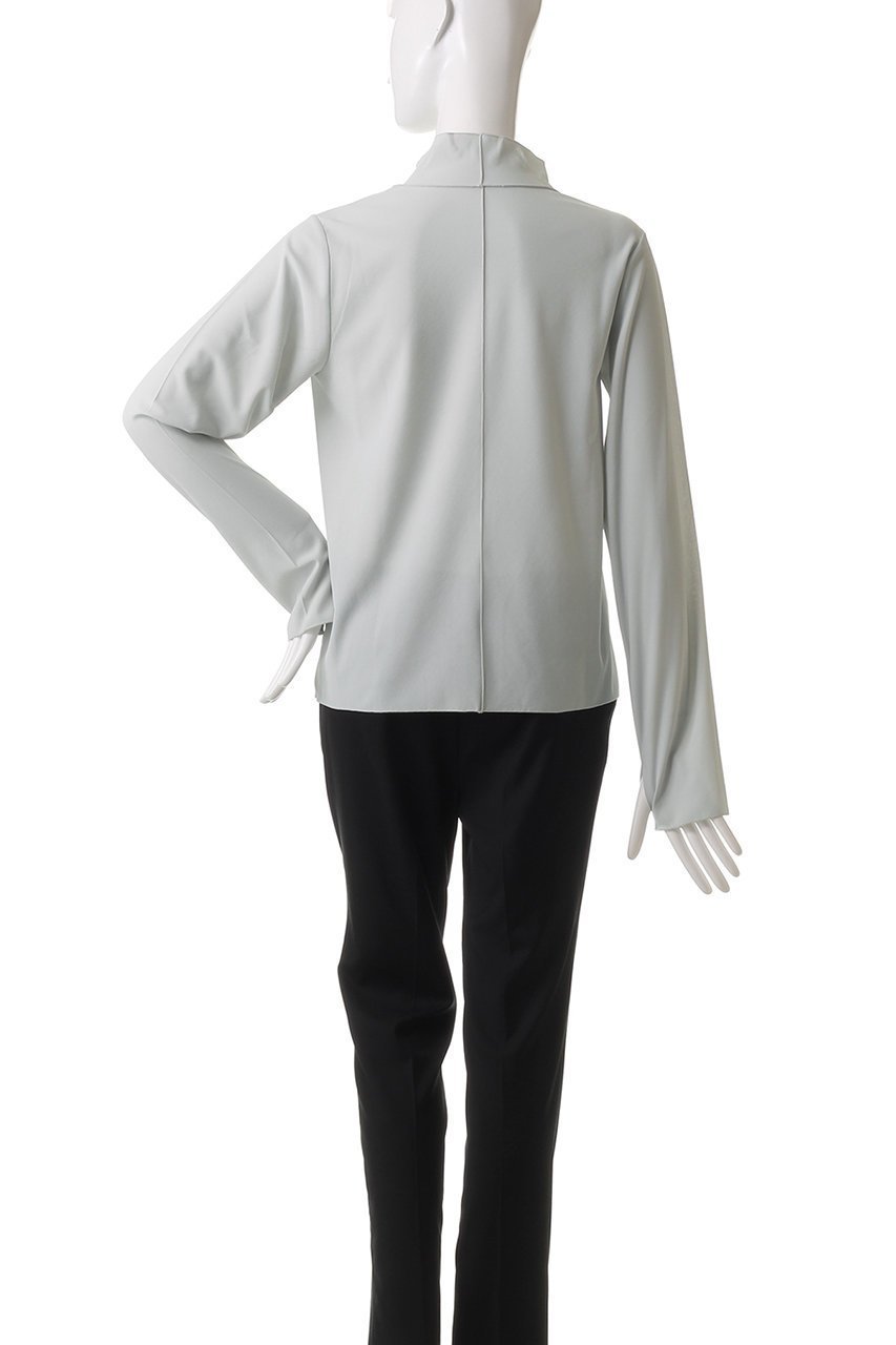 【ミディウミソリッド/MIDIUMISOLID】のsheer TOP.S トップ 人気、トレンドファッション・服の通販 founy(ファニー) 　ファッション　Fashion　レディースファッション　WOMEN　トップス・カットソー　Tops/Tshirt　シャツ/ブラウス　Shirts/Blouses　ロング / Tシャツ　T-Shirts　カットソー　Cut and Sewn　おすすめ　Recommend　なめらか　Smooth　インナー　Inner　シンプル　Simple　ジャケット　Jacket　スタンド　Stand　スリーブ　Sleeve　ロング　Long　other-4|ID: prp329100004357129 ipo3291000000031345353