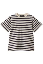 【マックスマーラ/Max Mara】の【Weekend Max Mara】SATRAPO コットンワンポイントTシャツ ネイビーピンストライプ|ID: prp329100004357132 ipo3291000000032882905