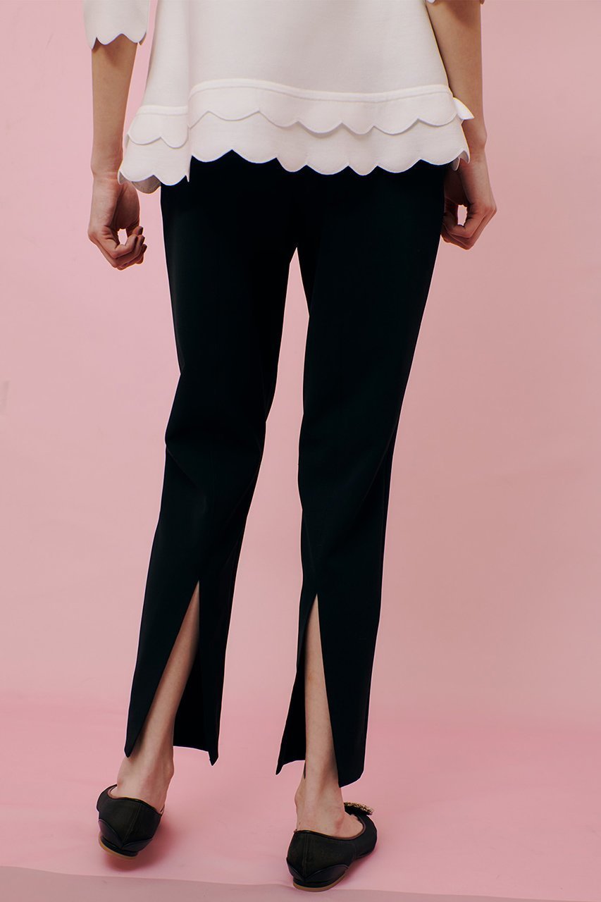 【アルアバイル/allureville】の【LOULOU WILLOUGHBY】ダブルクロスバックスリットパンツ 人気、トレンドファッション・服の通販 founy(ファニー) 　ファッション　Fashion　レディースファッション　WOMEN　パンツ　Pants　バッグ　Bag　ストレッチ　Stretch　スリット　Slit　エレガント 上品　Elegant　定番　Standard　other-3|ID: prp329100004357143 ipo3291000000031345522