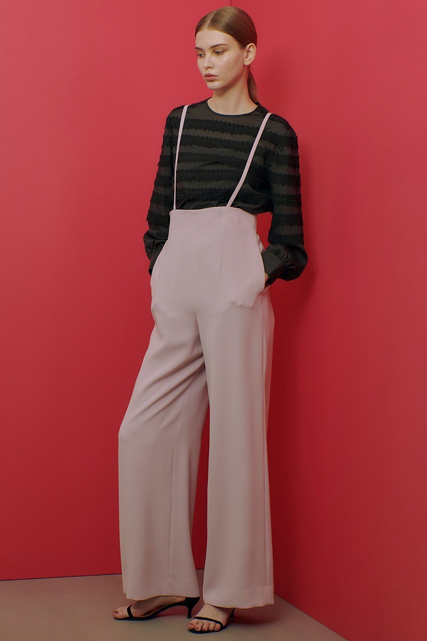 【アルアバイル/allureville】の【LOULOU WILLOUGHBY】ダブルクロスハイウエストサスペンダーパンツ 人気、トレンドファッション・服の通販 founy(ファニー) 　ファッション　Fashion　レディースファッション　Fashion for Women　パンツ　Pants & Trousers　おすすめ　Recommended / Our Picks　サスペンダー　Suspenders, Braces　シンプル　Simple, Minimal　ジャケット　Jacket, Outerwear　セットアップ　Set-Up, Coordinated Outfit　ダブル　Double, Double-Breasted　other-3|ID: prp329100004357144 ipo3291000000035724684