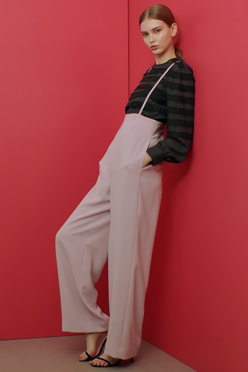 【アルアバイル/allureville】の【LOULOU WILLOUGHBY】ダブルクロスハイウエストサスペンダーパンツ 人気、トレンドファッション・服の通販 founy(ファニー) 　ファッション　Fashion　レディースファッション　Fashion for Women　パンツ　Pants & Trousers　おすすめ　Recommended / Our Picks　サスペンダー　Suspenders, Braces　シンプル　Simple, Minimal　ジャケット　Jacket, Outerwear　セットアップ　Set-Up, Coordinated Outfit　ダブル　Double, Double-Breasted　other-4|ID: prp329100004357144 ipo3291000000035724686