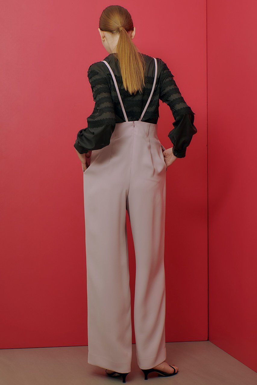 【アルアバイル/allureville】の【LOULOU WILLOUGHBY】ダブルクロスハイウエストサスペンダーパンツ 人気、トレンドファッション・服の通販 founy(ファニー) 　ファッション　Fashion　レディースファッション　Fashion for Women　パンツ　Pants & Trousers　おすすめ　Recommended / Our Picks　サスペンダー　Suspenders, Braces　シンプル　Simple, Minimal　ジャケット　Jacket, Outerwear　セットアップ　Set-Up, Coordinated Outfit　ダブル　Double, Double-Breasted　other-5|ID: prp329100004357144 ipo3291000000035724689