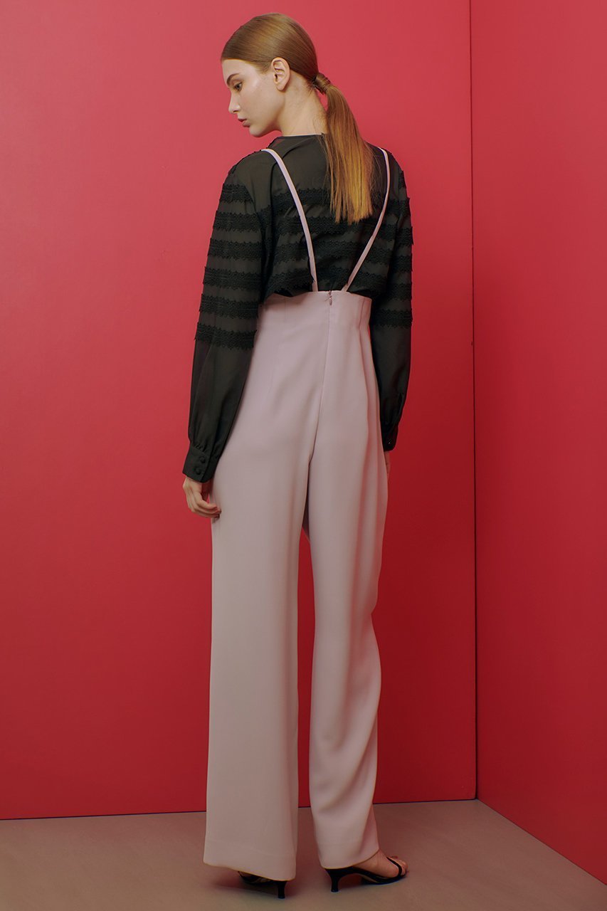 【アルアバイル/allureville】の【LOULOU WILLOUGHBY】ダブルクロスハイウエストサスペンダーパンツ 人気、トレンドファッション・服の通販 founy(ファニー) 　ファッション　Fashion　レディースファッション　Fashion for Women　パンツ　Pants & Trousers　おすすめ　Recommended / Our Picks　サスペンダー　Suspenders, Braces　シンプル　Simple, Minimal　ジャケット　Jacket, Outerwear　セットアップ　Set-Up, Coordinated Outfit　ダブル　Double, Double-Breasted　other-6|ID: prp329100004357144 ipo3291000000035724691