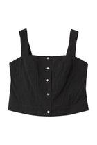 【スリー ドッツ/three dots】のサン ドライドクロス トップス ブラック|ID: prp329100004357147 ipo3291000000036394550