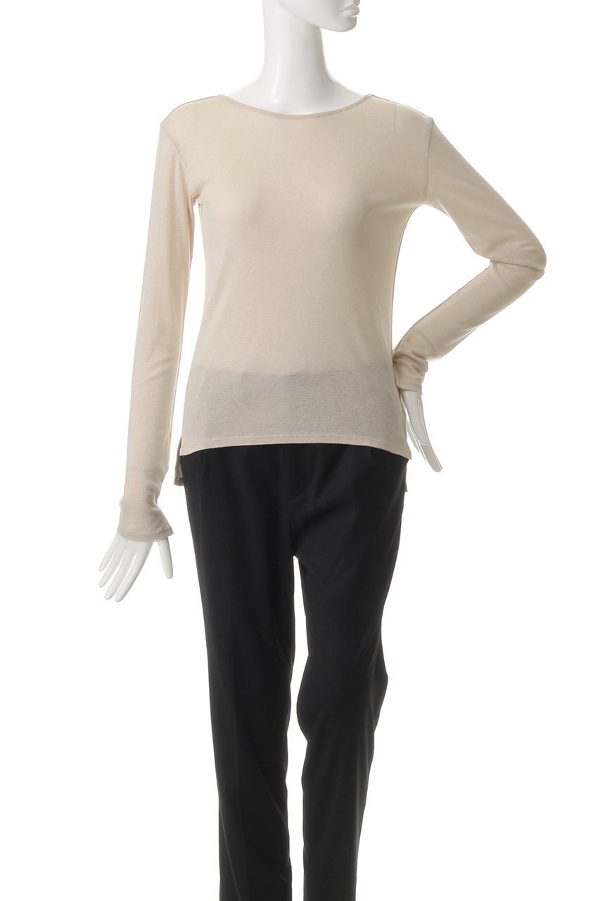 【スリー ドッツ/three dots】のスパークル ナローTシャツ 人気、トレンドファッション・服の通販 founy(ファニー) 　ファッション　Fashion　レディースファッション　Fashion for Women　トップス・カットソー　Cut & Sew Tops　シャツ・ブラウス・オフィスカジュアル　Elegant Blouses & Button-Ups　ロングTシャツ・Tシャツ　Longline T-Shirts & Tees　カットソー・ベーシックTシャツ　Cut-and-Sewn Tops / Stretch Tees & Basics　シンプル　Simple, Minimal　スリム　Slim, Slim Fit　スリーブ　Sleeve, Long Sleeve / Short Sleeve　ロング　Long, Long-Length　other-2|ID: prp329100004357148 ipo3291000000032859102