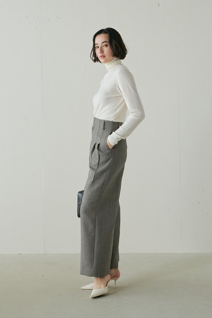 【ジェイドット/j.】の尾州リバーツータックパンツ 人気、トレンドファッション・服の通販 founy(ファニー) 　ファッション　Fashion　レディースファッション　Fashion for Women　パンツ　Pants & Trousers　おすすめ　Recommended / Our Picks　ジャケット　Jacket, Outerwear　セットアップ　Set-Up, Coordinated Outfit　フロント　Front, Front Design　エレガント 上品　Elegant　other-6|ID: prp329100004357155 ipo3291000000036741916