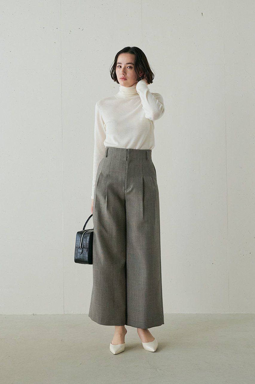 【ジェイドット/j.】の尾州リバーツータックパンツ 人気、トレンドファッション・服の通販 founy(ファニー) 　ファッション　Fashion　レディースファッション　Fashion for Women　パンツ　Pants & Trousers　おすすめ　Recommended / Our Picks　ジャケット　Jacket, Outerwear　セットアップ　Set-Up, Coordinated Outfit　フロント　Front, Front Design　エレガント 上品　Elegant　other-7|ID: prp329100004357155 ipo3291000000036741917