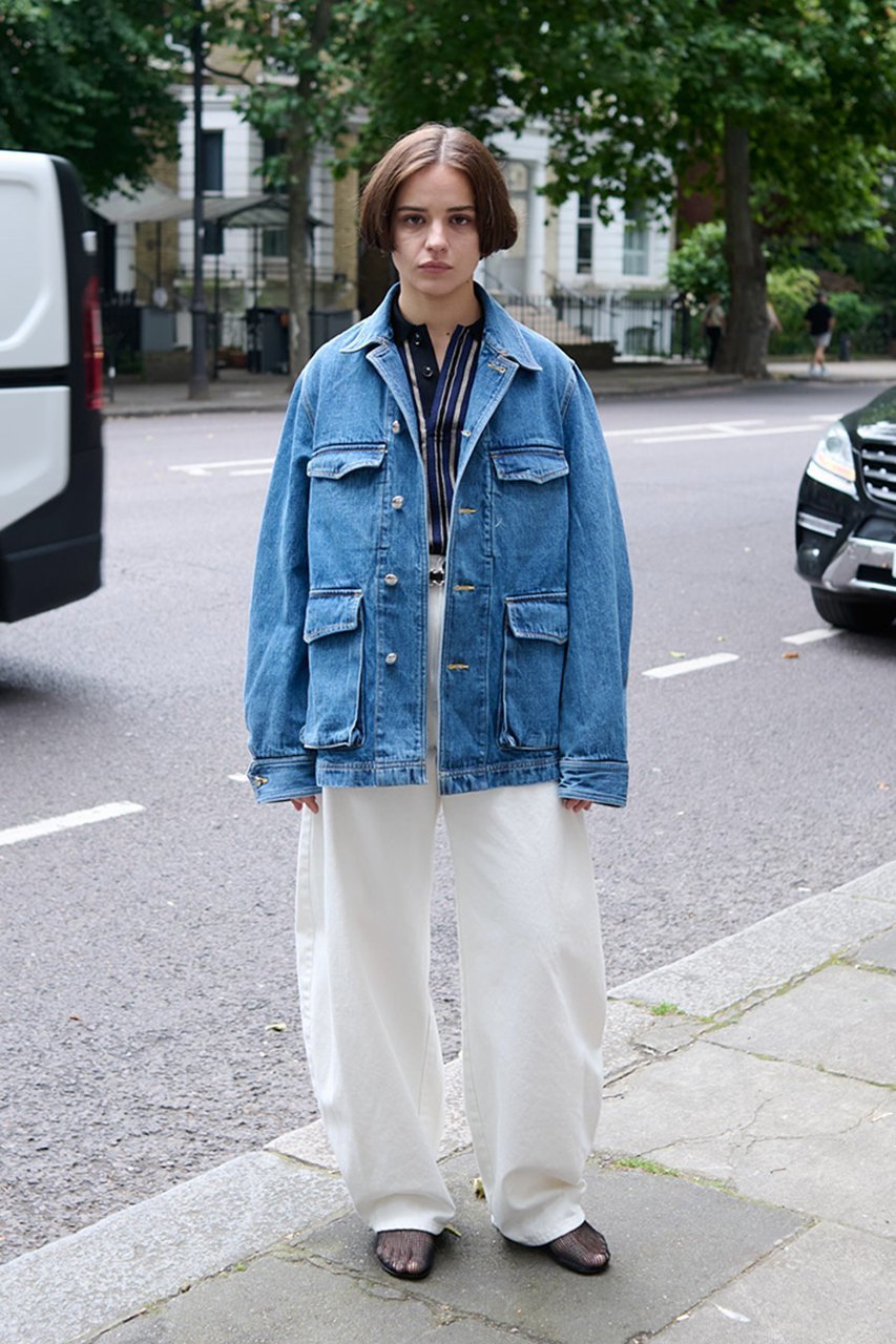 【バウト/BOWTE】のSEA ISLAND COTTON セルビッジデニム 4ポケットジャケット 人気、トレンドファッション・服の通販 founy(ファニー) 　ファッション　Fashion　レディースファッション　WOMEN　アウター　Coat Outerwear　ジャケット　Jackets　ジャケット　Jacket　デニム　Denim　ポケット　Pocket　ワイド　Wide　other-8|ID: prp329100004357157 ipo3291000000031345719