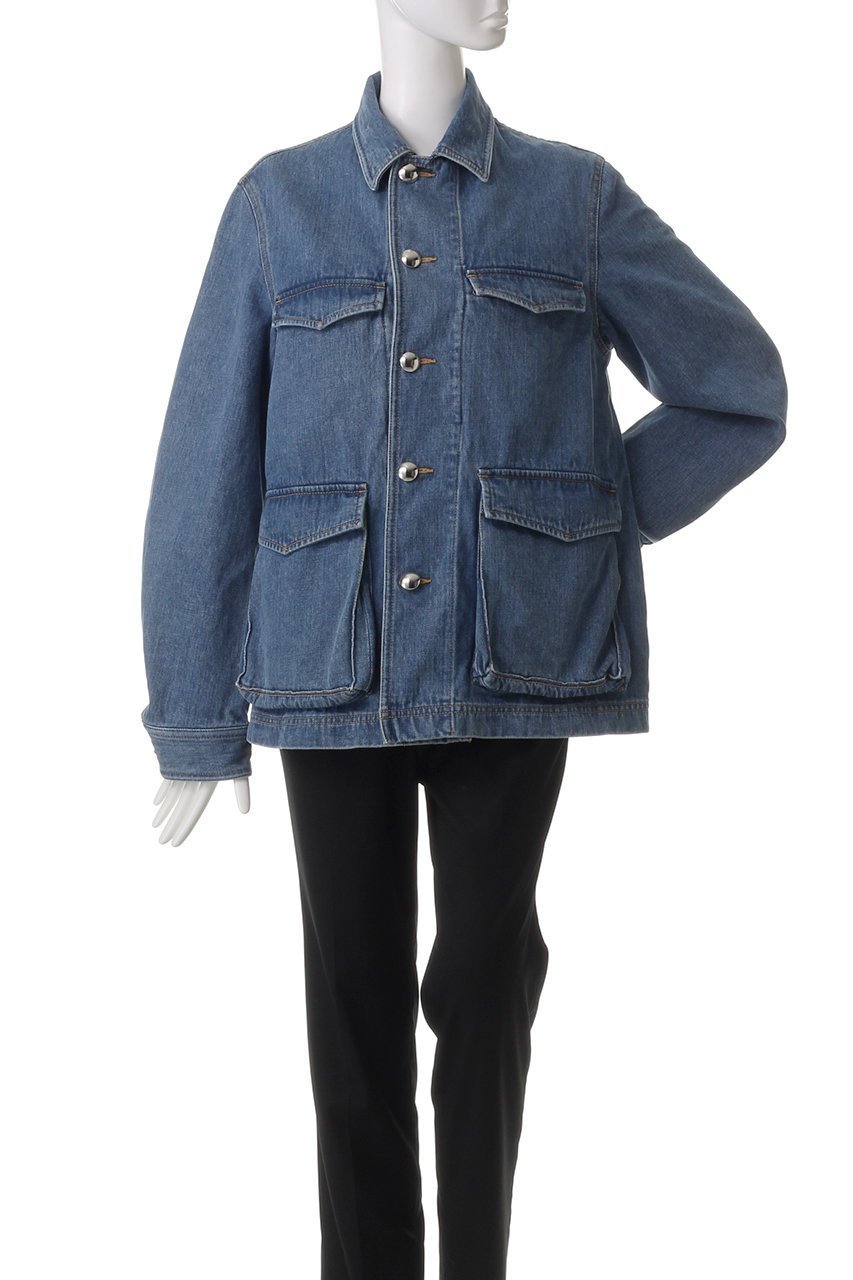 【バウト/BOWTE】のSEA ISLAND COTTON セルビッジデニム 4ポケットジャケット 人気、トレンドファッション・服の通販 founy(ファニー) 　ファッション　Fashion　レディースファッション　Fashion for Women　アウター　Coat / Outerwear Collection　レディースジャケット・軽アウター　Jackets　ジャケット　Jacket, Outerwear　デニム　Denim, Jeans Material　ポケット　Pocket, Pocket Detail　ワイド　Wide, Wide Fit　other-2|ID: prp329100004357157 ipo3291000000032963603
