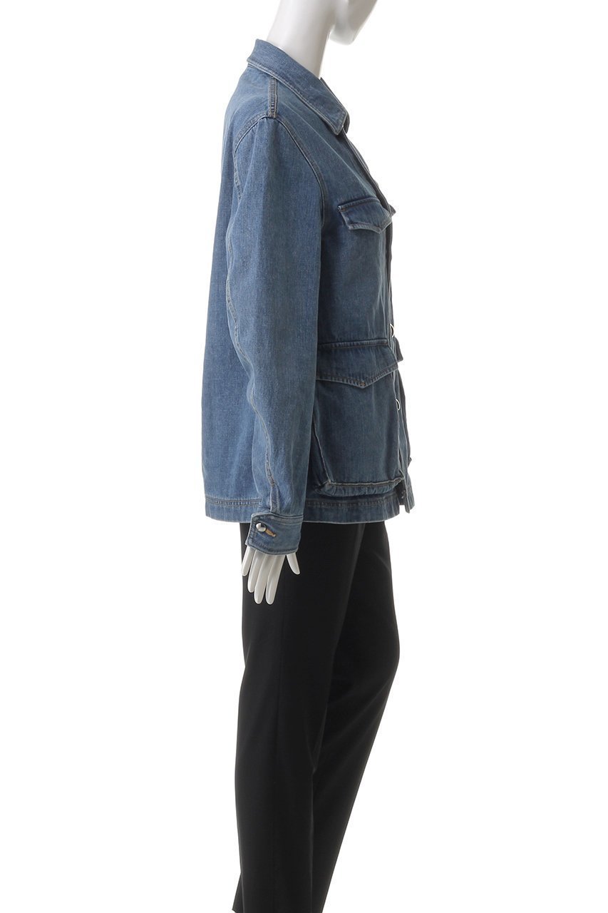 【バウト/BOWTE】のSEA ISLAND COTTON セルビッジデニム 4ポケットジャケット 人気、トレンドファッション・服の通販 founy(ファニー) 　ファッション　Fashion　レディースファッション　Fashion for Women　アウター　Coat / Outerwear Collection　レディースジャケット・軽アウター　Jackets　ジャケット　Jacket, Outerwear　デニム　Denim, Jeans Material　ポケット　Pocket, Pocket Detail　ワイド　Wide, Wide Fit　other-3|ID: prp329100004357157 ipo3291000000032963606