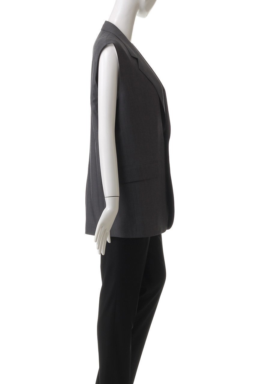 【バウト/BOWTE】のEXTRAFINE トロピカル ノースリーブ テイラードジャケット 人気、トレンドファッション・服の通販 founy(ファニー) 　ファッション　Fashion　レディースファッション　WOMEN　アウター　Coat Outerwear　ジャケット　Jackets　エレガント 上品　Elegant　ジャケット　Jacket　ノースリーブ　No Sleeve　other-3|ID: prp329100004357160 ipo3291000000031345752