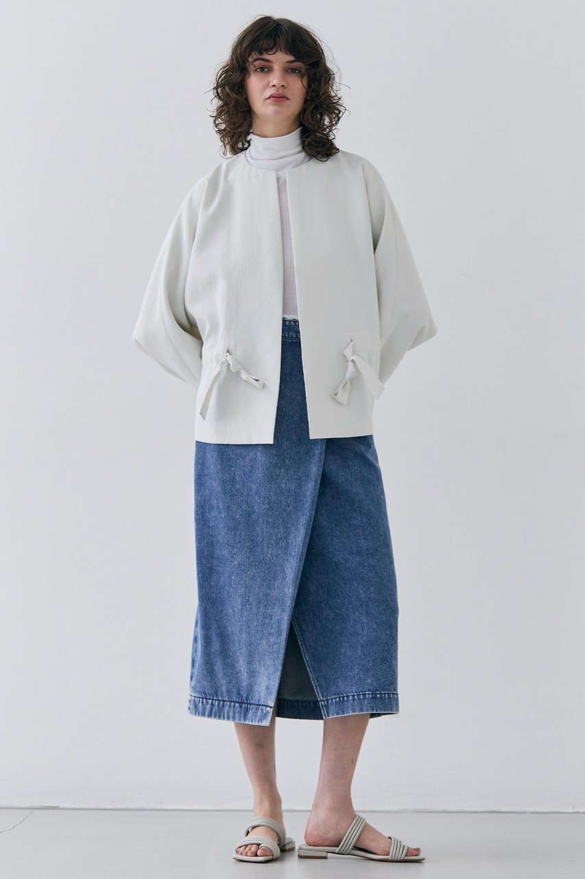 【ベイジ,/BEIGE,】のFICUS(フィカス)/デニムラップスカート 人気、トレンドファッション・服の通販 founy(ファニー) 　ファッション　Fashion　レディースファッション　WOMEN　スカート　Skirt　ロングスカート　Long Skirt　シンプル　Simple　スニーカー　Sneakers　デニム　Denim　ラップ　Wrap　ロング　Long　other-6|ID: prp329100004357162 ipo3291000000031345788