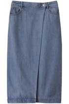 【ベイジ,/BEIGE,】のFICUS(フィカス)/デニムラップスカート Light Indigo|ID: prp329100004357162 ipo3291000000035951581