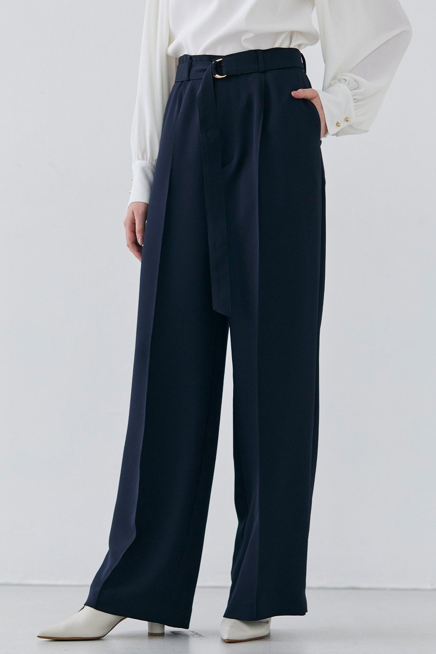 【ベイジ,/BEIGE,】のJASMINE(ジャスミン)/ベルト付きワイドストレートパンツ 人気、トレンドファッション・服の通販 founy(ファニー) 　ファッション　Fashion　レディースファッション　Fashion for Women　パンツ　Pants & Trousers　ベルト&ウエストマーク　Belts & Waist Accessories　ストレート　Straight, Straight Cut　ワイド　Wide, Wide Fit　エレガント 上品　Elegant　other-7|ID: prp329100004357164 ipo3291000000032932680
