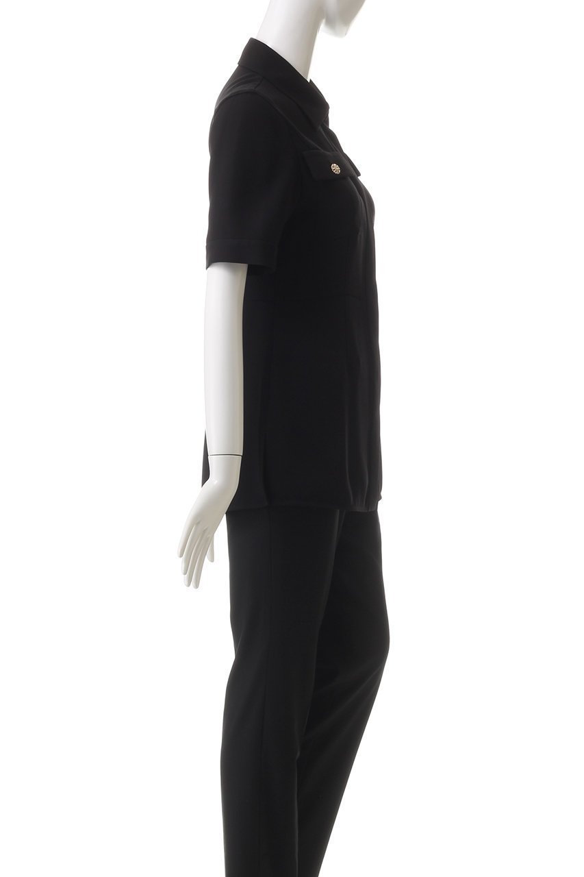 【エムダブリュー/MW】のバックサテン ウエストシェイプ ロングブラウス 人気、トレンドファッション・服の通販 founy(ファニー) 　ファッション　Fashion　レディースファッション　Fashion for Women　トップス・カットソー　Cut & Sew Tops　シャツ・ブラウス・オフィスカジュアル　Elegant Blouses & Button-Ups　バッグ　Bags　サテン　Satin, Glossy Fabric　シェイプ　Shape, Slim Fit　ショート　Short, Short Length　スリーブ　Sleeve, Long Sleeve / Short Sleeve　ロング　Long, Long-Length　エレガント 上品　Elegant　other-3|ID: prp329100004358303 ipo3291000000032842713