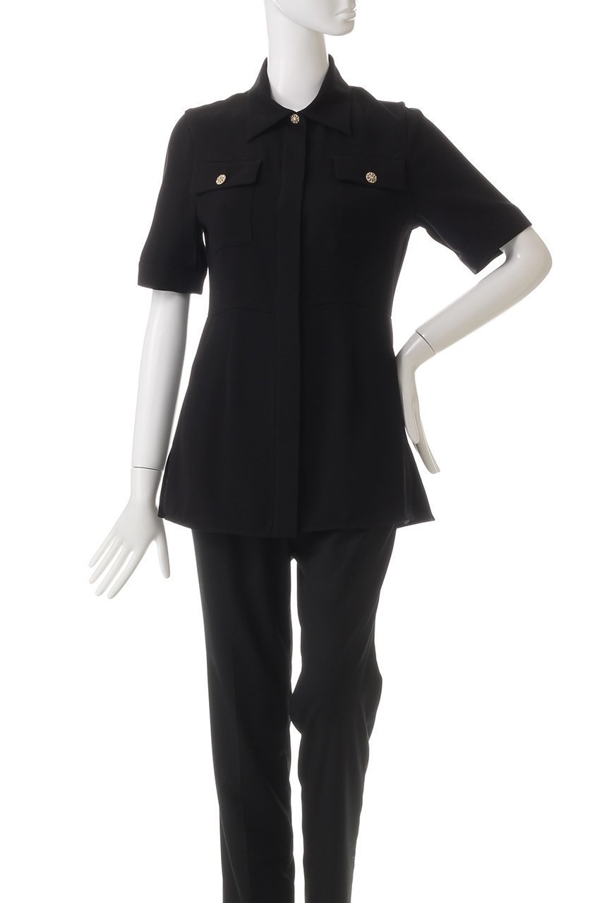 【エムダブリュー/MW】のバックサテン ウエストシェイプ ロングブラウス 人気、トレンドファッション・服の通販 founy(ファニー) 　ファッション　Fashion　レディースファッション　Fashion for Women　トップス・カットソー　Cut & Sew Tops　シャツ・ブラウス・オフィスカジュアル　Elegant Blouses & Button-Ups　バッグ　Bags　サテン　Satin, Glossy Fabric　シェイプ　Shape, Slim Fit　ショート　Short, Short Length　スリーブ　Sleeve, Long Sleeve / Short Sleeve　ロング　Long, Long-Length　エレガント 上品　Elegant　other-2|ID: prp329100004358303 ipo3291000000035860639