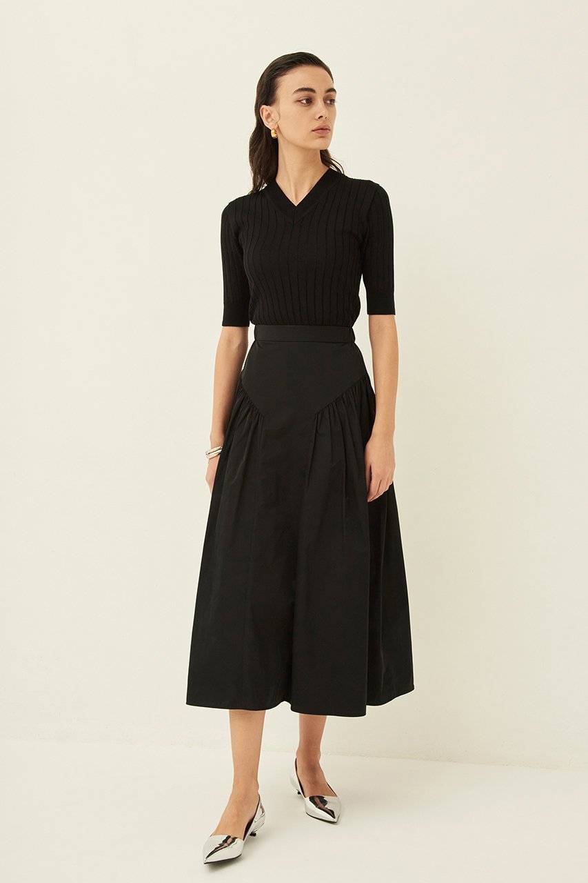 【エムダブリュー/MW】のタフタサイドギャザースカート 人気、トレンドファッション・服の通販 founy(ファニー) 　ファッション　Fashion　レディースファッション　Fashion for Women　スカート　Skirts　ギャザー　Gathered, Ruffled　タフタ　Taffeta, Structured Fabric　other-6|ID: prp329100004358307 ipo3291000000035435089