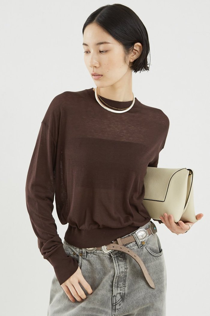 【ザ ストア バイ シー/THE STORE by C】のシルクニットプルオーバー インテリア・キッズ・メンズ・レディースファッション・服の通販 founy(ファニー) https://founy.com/ ファッション Fashion レディースファッション Fashion for Women トップス・カットソー Cut & Sew Tops ニット Knit Tops & Sweaters カジュアルプルオーバー・ニットトップス Pullovers & Knit Tops / Casual Pullovers エレガント 上品 Elegant シルク Silk, 100% Silk シンプル Simple, Minimal スリット Slit, Slit Detail |ID: prp329100004358309 ipo3291000000032932765