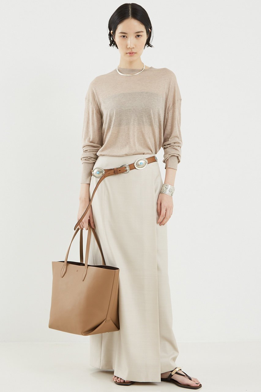 【ザ ストア バイ シー/THE STORE by C】のシルクニットプルオーバー 人気、トレンドファッション・服の通販 founy(ファニー) 　ファッション　Fashion　レディースファッション　Fashion for Women　トップス・カットソー　Cut & Sew Tops　ニット　Knit Tops & Sweaters　カジュアルプルオーバー・ニットトップス　Pullovers & Knit Tops / Casual Pullovers　エレガント 上品　Elegant　シルク　Silk, 100% Silk　シンプル　Simple, Minimal　スリット　Slit, Slit Detail　other-4|ID: prp329100004358309 ipo3291000000032932803