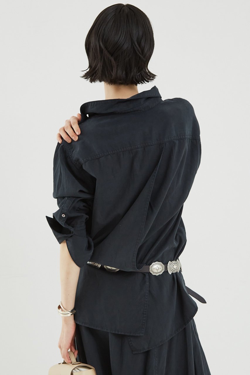 【ザ ストア バイ シー/THE STORE by C】のニュアンスシャツ 人気、トレンドファッション・服の通販 founy(ファニー) 　ファッション　Fashion　レディースファッション　WOMEN　トップス・カットソー　Tops/Tshirt　シャツ/ブラウス　Shirts/Blouses　シンプル　Simple　スリーブ　Sleeve　セットアップ　Set Up　ロング　Long　再入荷　Restock/Back In Stock/Re Arrival　other-2|ID: prp329100004358311 ipo3291000000031342863
