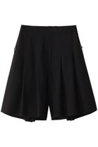 【エムダブリュー/MW】のトリアセテート(L) タックショートパンツ ブラック|ID: prp329100004358316 ipo3291000000032901502