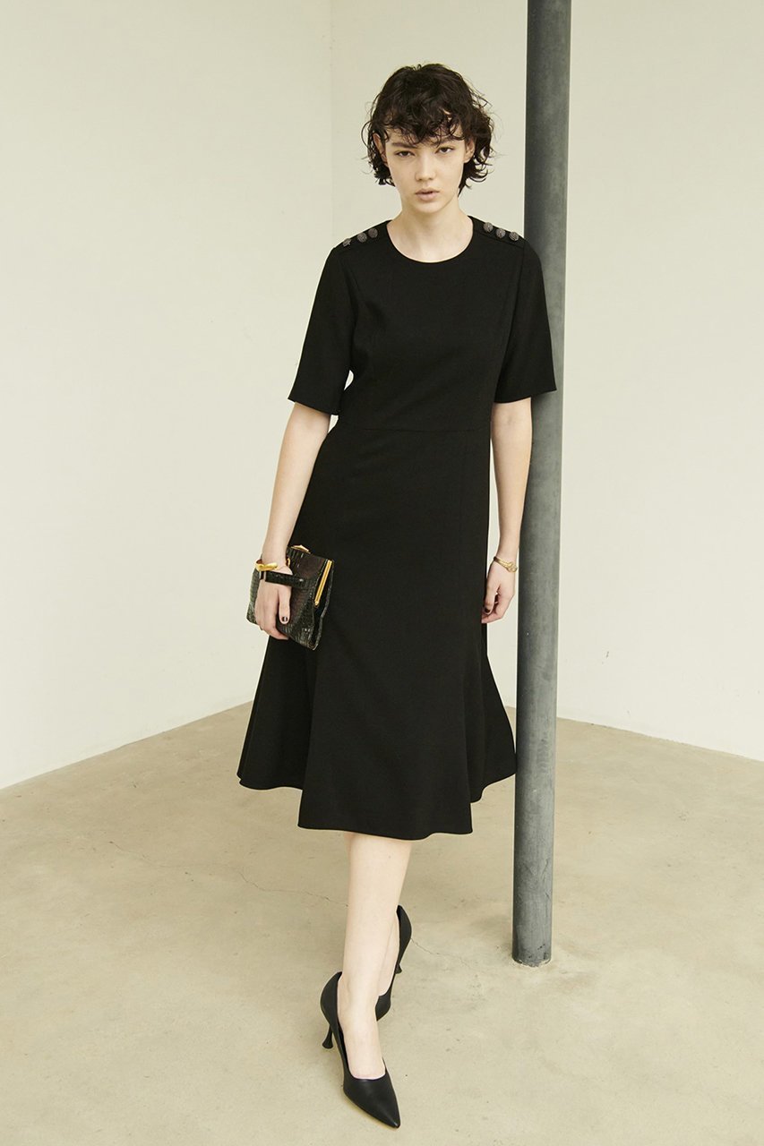 【エムダブリュー/MW】のトリアセテート(L) フレアドレス 人気、トレンドファッション・服の通販 founy(ファニー) 　ファッション　Fashion　レディースファッション　WOMEN　ワンピース　Dress　ドレス　Party Dresses　チュニック　Tunic　チュニック　Tunic　ドレス　Dress　ドレープ　Drape　フレア　Flare　リネン　Linen　エレガント 上品　Elegant　other-6|ID: prp329100004358317 ipo3291000000031342912