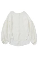 【ザ ストア バイ シー/THE STORE by C】のフェミニンブラウス 人気、トレンドファッション・服の通販 founy(ファニー) ファッション Fashion レディースファッション Fashion for Women トップス・カットソー Cut & Sew Tops シャツ・ブラウス・オフィスカジュアル Elegant Blouses & Button-Ups エレガント 上品 Elegant ギャザー Gathered, Ruffled シルク Silk, 100% Silk スリーブ Sleeve, Long Sleeve / Short Sleeve フェミニン Feminine, Girly フロント Front, Front Design ロング Long, Long-Length |ID:prp329100004358318