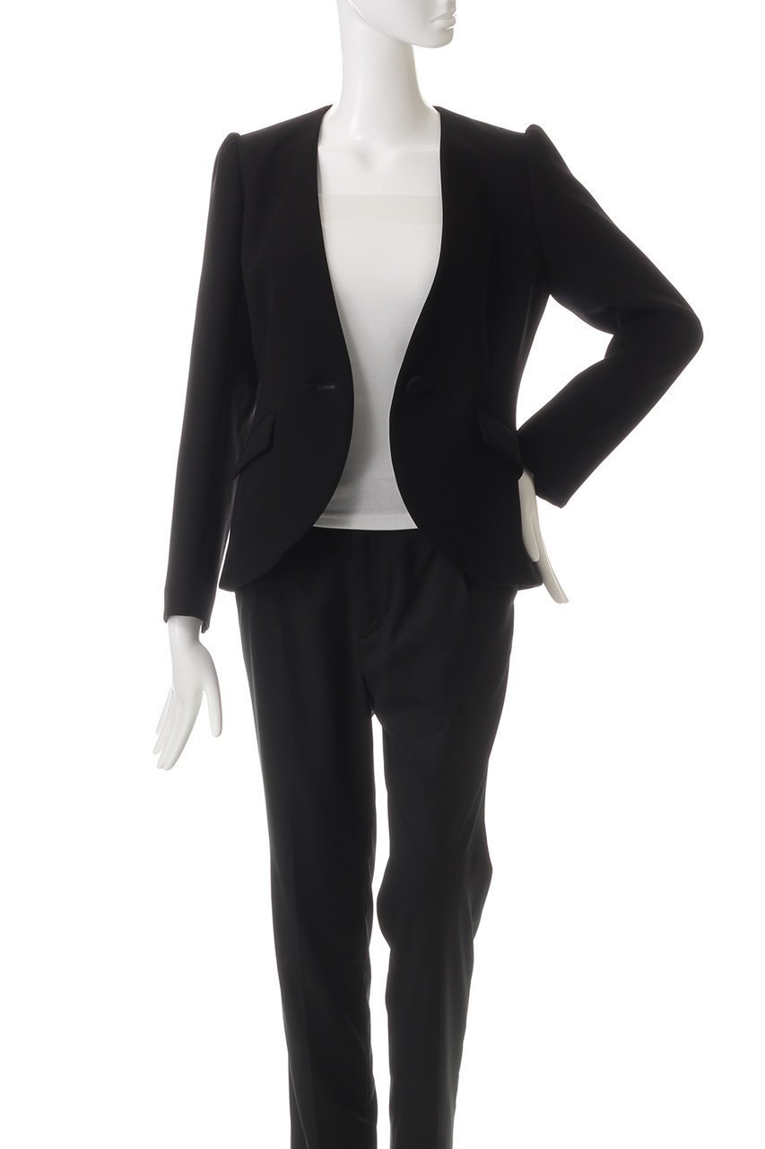 【ボーダーズ アット バルコニー/BORDERS at BALCONY】のツイルジャケット 人気、トレンドファッション・服の通販 founy(ファニー) 　ファッション　Fashion　レディースファッション　Fashion for Women　アウター　Coat / Outerwear Collection　レディースジャケット・軽アウター　Jackets　シンプル　Simple, Minimal　ジャケット　Jacket, Outerwear　ツイル　Twist, Twisted Detail　パーティ　Party, Party Style　ビジネス 仕事 通勤　Business / Work / Commuting　エレガント 上品　Elegant　other-7|ID: prp329100004358328 ipo3291000000035303216