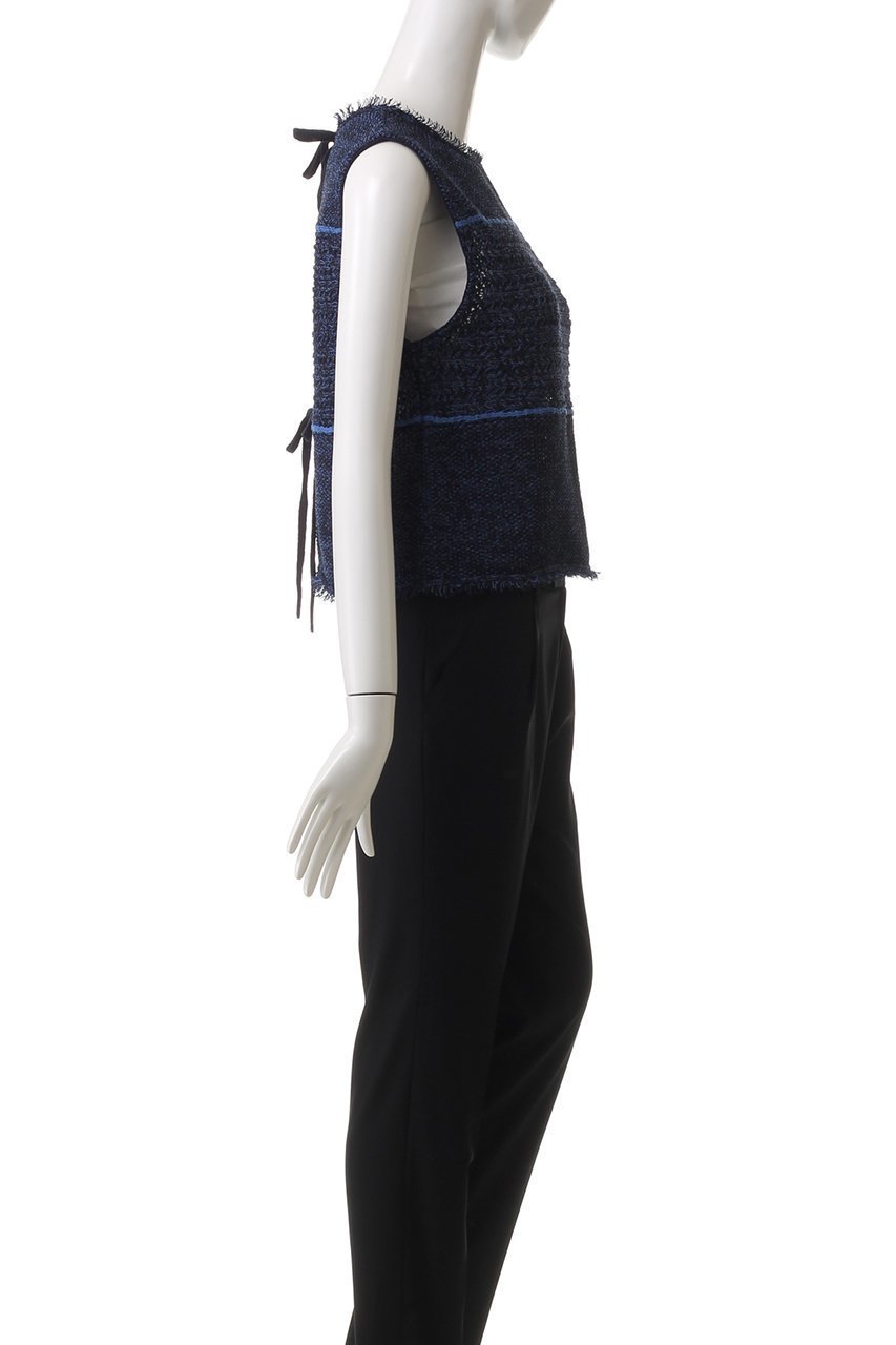 【アダワス/ADAWAS】のペーパーヤーン オープン バックベスト 人気、トレンドファッション・服の通販 founy(ファニー) 　ファッション　Fashion　レディースファッション　Fashion for Women　アウター　Coat / Outerwear Collection　レディースジャケット・軽アウター　Jackets　カットソー　Cut and Sewn Top　ジャケット　Jacket, Outerwear　フェミニン　Feminine, Girly　ベスト　Vest, Waistcoat　リボン　Ribbon, Bow　夏　Summer　春　Spring　S/S・春夏　SS, Spring/Summer, Warm Season　other-3|ID: prp329100004358330 ipo3291000000032915738