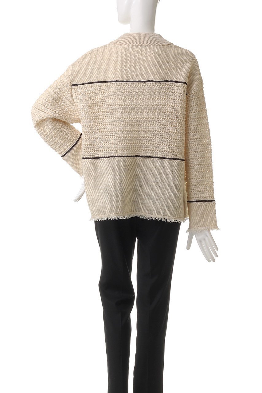 【アダワス/ADAWAS】のペーパーヤーン ポロシャツ 人気、トレンドファッション・服の通販 founy(ファニー) 　ファッション　Fashion　レディースファッション　Fashion for Women　トップス・カットソー　Cut & Sew Tops　シャツ・ブラウス・オフィスカジュアル　Elegant Blouses & Button-Ups　ポロシャツ・きれいめカジュアル　Smart-Casual Polo Tops　フリンジ　Fringe, Tassel　ポケット　Pocket, Pocket Detail　ポロシャツ　Polo Shirt, Collared Tee　マキシ　Maxi, Full Length　夏　Summer　春　Spring　S/S・春夏　SS, Spring/Summer, Warm Season　other-4|ID: prp329100004358331 ipo3291000000033654852