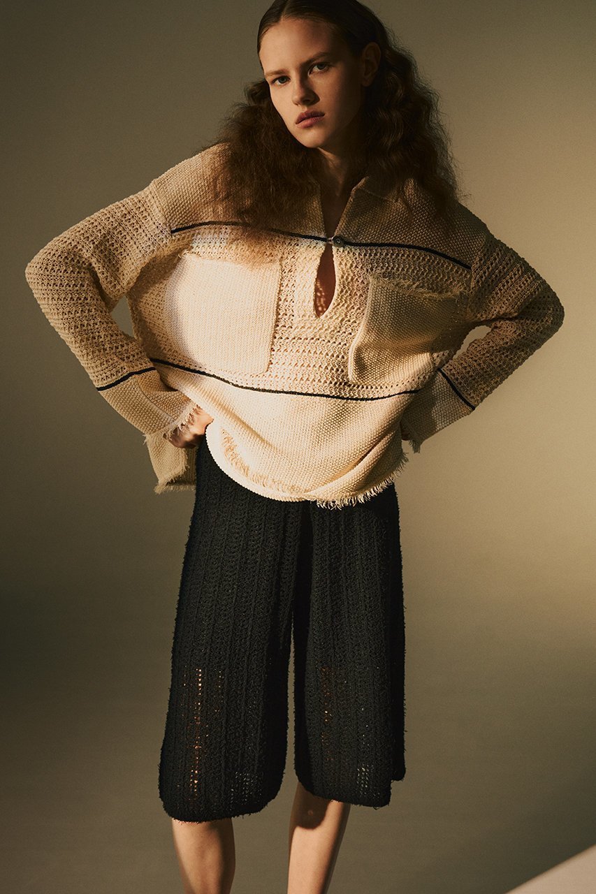【アダワス/ADAWAS】のペーパーヤーン ポロシャツ 人気、トレンドファッション・服の通販 founy(ファニー) 　ファッション　Fashion　レディースファッション　Fashion for Women　トップス・カットソー　Cut & Sew Tops　シャツ・ブラウス・オフィスカジュアル　Elegant Blouses & Button-Ups　ポロシャツ・きれいめカジュアル　Smart-Casual Polo Tops　フリンジ　Fringe, Tassel　ポケット　Pocket, Pocket Detail　ポロシャツ　Polo Shirt, Collared Tee　マキシ　Maxi, Full Length　夏　Summer　春　Spring　S/S・春夏　SS, Spring/Summer, Warm Season　other-6|ID: prp329100004358331 ipo3291000000033654854