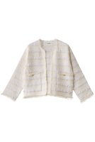 【アダワス/ADAWAS】のライト ツイード ジャケット 人気、トレンドファッション・服の通販 founy(ファニー) ファッション Fashion レディースファッション Fashion for Women アウター Coat / Outerwear Collection レディースジャケット・軽アウター Jackets オケージョン Occasion Wear サマー Summer, Summer Style ジャケット Jacket, Outerwear ツイード Twill, Twill Weave ポケット Pocket, Pocket Detail |ID:prp329100004358334