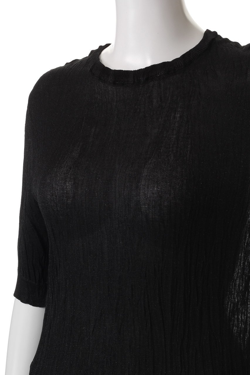 【アダワス/ADAWAS】のプリーツ ニット クルーネックトップス 人気、トレンドファッション・服の通販 founy(ファニー) 　ファッション　Fashion　レディースファッション　Fashion for Women　トップス・カットソー　Cut & Sew Tops　ニット　Knit Tops & Sweaters　カジュアルプルオーバー・ニットトップス　Pullovers & Knit Tops / Casual Pullovers　シンプル　Simple, Minimal　プリーツ　Pleats, Pleated　ボトム　Bottoms, Lower Wear　エレガント 上品　Elegant　other-5|ID: prp329100004358335 ipo3291000000032952856