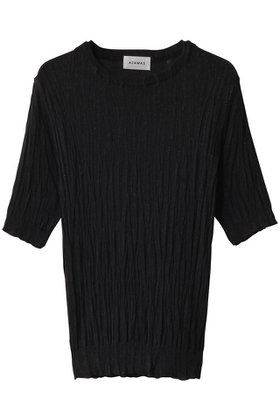 【アダワス/ADAWAS】 プリーツ ニット クルーネックトップス人気、トレンドファッション・服の通販 founy(ファニー) ファッション Fashion レディースファッション Fashion for Women トップス・カットソー Cut & Sew Tops ニット Knit Tops & Sweaters カジュアルプルオーバー・ニットトップス Pullovers & Knit Tops / Casual Pullovers シンプル Simple, Minimal プリーツ Pleats, Pleated ボトム Bottoms, Lower Wear エレガント 上品 Elegant |ID:prp329100004358335