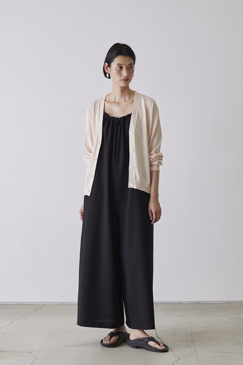 【アダワス/ADAWAS】のコットンシルク Vネックカーディガン 人気、トレンドファッション・服の通販 founy(ファニー) 　ファッション　Fashion　レディースファッション　Fashion for Women　トップス・カットソー　Cut & Sew Tops　ニット　Knit Tops & Sweaters　カーディガン・羽織り　Layered Style Cardigans　Vネックトップス　V-Neck Tops / V-Cut Neckline Shirts　カーディガン　Cardigan, Knitwear　シルク　Silk, 100% Silk　シンプル　Simple, Minimal　ベーシック　Basic, Essential　ボトム　Bottoms, Lower Wear　定番　Standard, Basic Item　other-6|ID: prp329100004358336 ipo3291000000032952884