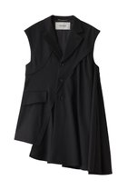【チカ キサダ/CHIKA KISADA】のアシンメトリー ドレープ ベスト 人気、トレンドファッション・服の通販 founy(ファニー) ファッション Fashion レディースファッション Fashion for Women アウター Coat / Outerwear Collection レディースジャケット・軽アウター Jackets アシンメトリー Asymmetrical Style シンプル Simple, Minimal ジャケット Jacket, Outerwear ドレープ Drape, Draping Fabric ベスト Vest, Waistcoat thumbnail ブラック|ID: prp329100004358341 ipo3291000000032915289