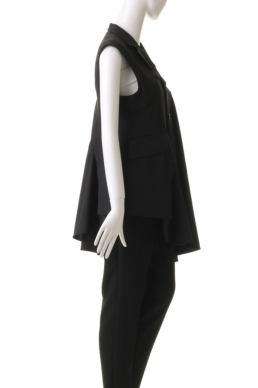 【チカ キサダ/CHIKA KISADA】のアシンメトリー ドレープ ベスト 人気、トレンドファッション・服の通販 founy(ファニー) 　ファッション　Fashion　レディースファッション　Fashion for Women　アウター　Coat / Outerwear Collection　レディースジャケット・軽アウター　Jackets　アシンメトリー　Asymmetrical Style　シンプル　Simple, Minimal　ジャケット　Jacket, Outerwear　ドレープ　Drape, Draping Fabric　ベスト　Vest, Waistcoat　other-3|ID: prp329100004358341 ipo3291000000032915307