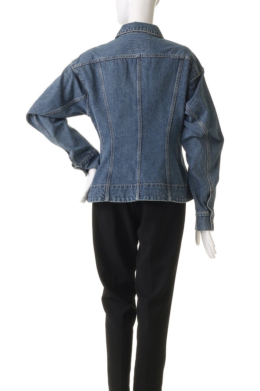 【チカ キサダ/CHIKA KISADA】のコットン デニムジャケット 人気、トレンドファッション・服の通販 founy(ファニー) 　ファッション　Fashion　レディースファッション　WOMEN　アウター　Coat Outerwear　ジャケット　Jackets　ブルゾン　Blouson/Jackets　デニムジャケット　Denim Jackets　クラシック　Classic　ジャケット　Jacket　スタイリッシュ　Stylish　デニム　Denim　フィット　Fit　ブルゾン　Blouson　ヴィンテージ　Vintage　other-4|ID: prp329100004358342 ipo3291000000031343220