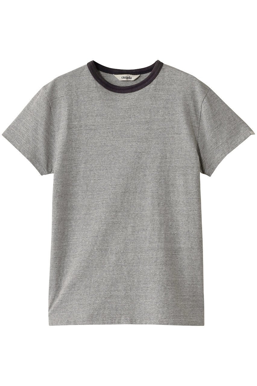 【オブラダ/Oblada】のRINGER Tシャツ 人気、トレンドファッション・服の通販 founy(ファニー) 　ファッション　Fashion　レディースファッション　WOMEN　トップス・カットソー　Tops/Tshirt　シャツ/ブラウス　Shirts/Blouses　ロング / Tシャツ　T-Shirts　カットソー　Cut and Sewn　2025年　2025　2025春夏・S/S　Ss,Spring/Summer,2025　ショート　Short　シンプル　Simple　ジーンズ　Jeans　スラックス　Slacks　スリーブ　Sleeve　リラックス　Relax　ヴィンテージ　Vintage　夏　Summer　春　Spring　S/S・春夏　Ss・Spring/Summer　 other-1|ID: prp329100004358343 ipo3291000000030462658