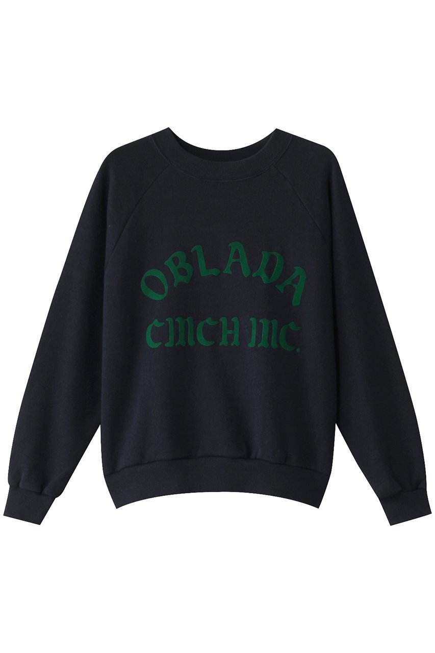 【オブラダ/Oblada】のOBLDA CINCH ロゴスウェット インテリア・キッズ・メンズ・レディースファッション・服の通販 founy(ファニー) 　ファッション　Fashion　レディースファッション　WOMEN　トップス・カットソー　Tops/Tshirt　シャツ/ブラウス　Shirts/Blouses　パーカ　Sweats　ロング / Tシャツ　T-Shirts　スウェット　Sweat　カットソー　Cut and Sewn　2025年　2025　2025春夏・S/S　Ss,Spring/Summer,2025　スウェット　Sweat　スリーブ　Sleeve　ベーシック　Basic　ボトム　Bottom　ロング　Long　夏　Summer　春　Spring　S/S・春夏　Ss・Spring/Summer　ネイビー|ID: prp329100004358346 ipo3291000000030462666