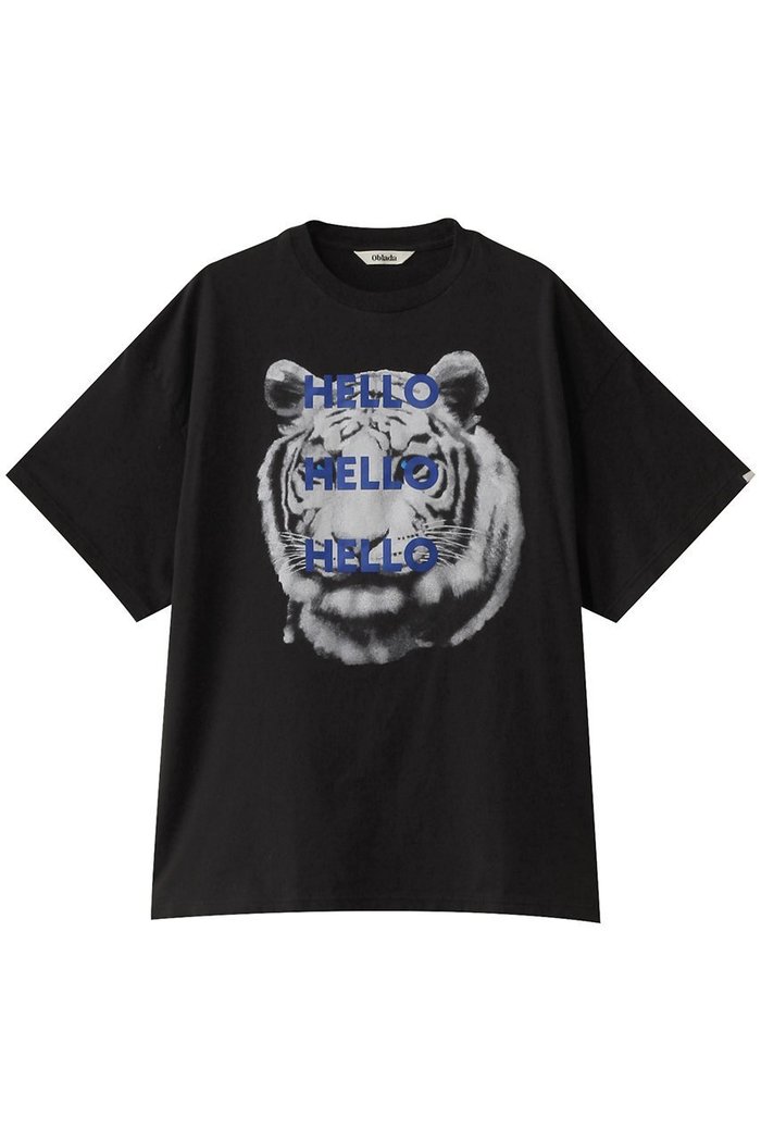 【オブラダ/Oblada】のTIGER Tシャツ インテリア・キッズ・メンズ・レディースファッション・服の通販 founy(ファニー) https://founy.com/ ファッション Fashion レディースファッション WOMEN トップス・カットソー Tops/Tshirt シャツ/ブラウス Shirts/Blouses ロング / Tシャツ T-Shirts カットソー Cut and Sewn ショート Short スリーブ Sleeve デニム Denim トレンド Trend フェミニン Feminine プリント Print |ID: prp329100004358347 ipo3291000000030462667