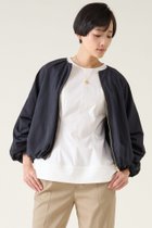 【マルティニーク/martinique】のハイカウントタフタブルゾン ネイビー|ID: prp329100004358355 ipo3291000000035042024