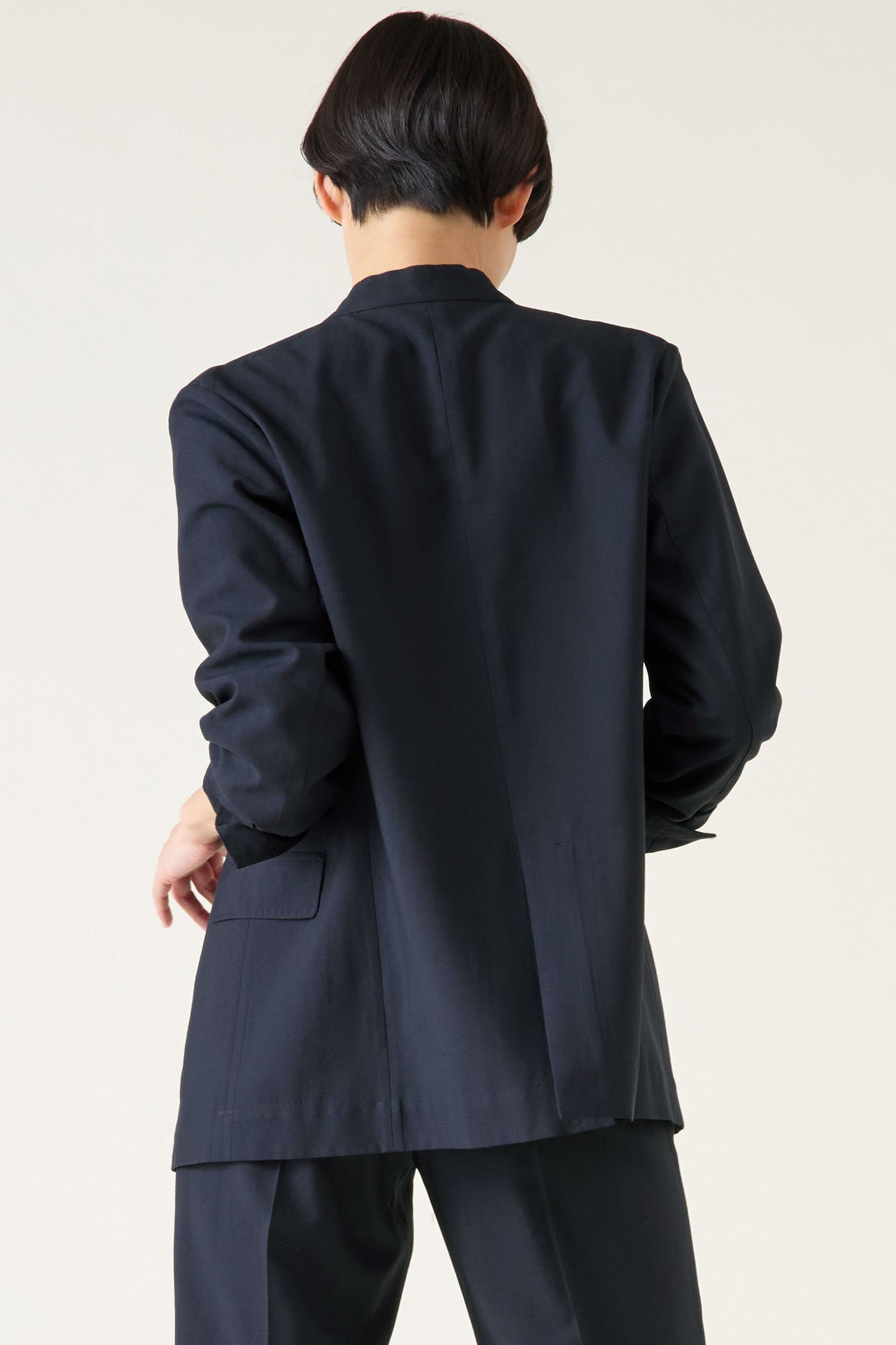 【マルティニーク/martinique】のノーカラージャケット(セットアップ可) 人気、トレンドファッション・服の通販 founy(ファニー) 　ファッション　Fashion　レディースファッション　Fashion for Women　アウター　Coat / Outerwear Collection　レディースジャケット・軽アウター　Jackets　ノーカラージャケット / シンプル上品コーデ　Collarless Jackets　おすすめ　Recommended / Our Picks　シンプル　Simple, Minimal　ジャケット　Jacket, Outerwear　セットアップ　Set-Up, Coordinated Outfit　デニム　Denim, Jeans Material　フロント　Front, Front Design　リラックス　Relax, Relaxed Fit　再入荷　Restock / Back in Stock　軽量　Lightweight, Ultra Light　other-3|ID: prp329100004358356 ipo3291000000032705196