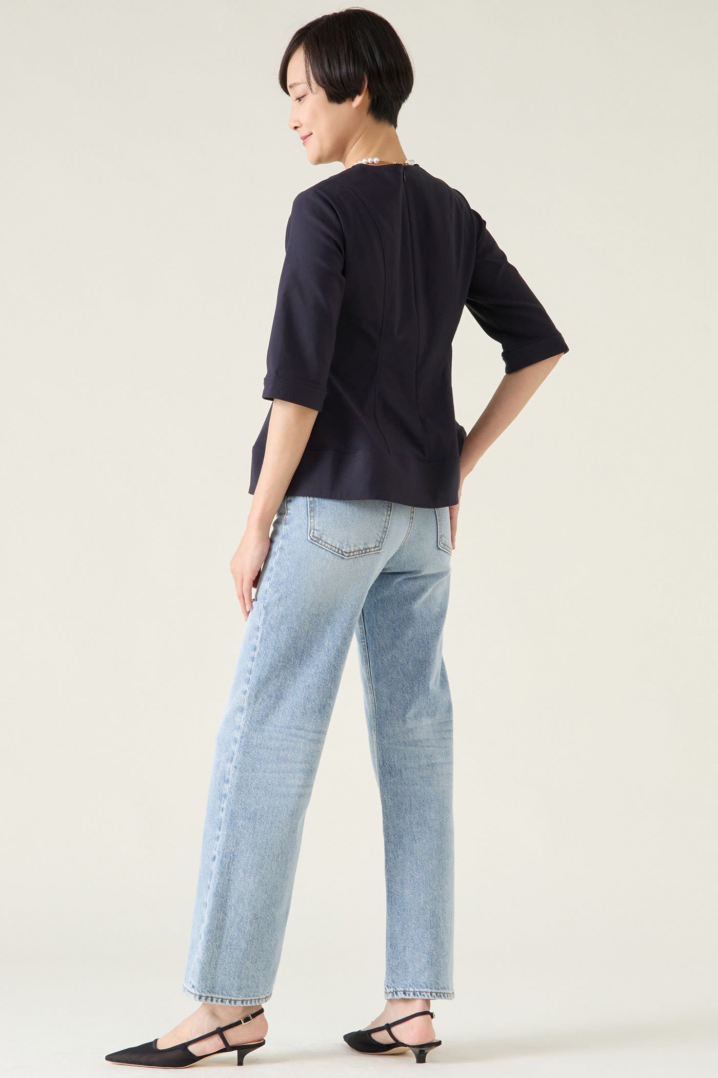 【マルティニーク/martinique】のハイストレッチブラウス(セットアップ可) 人気、トレンドファッション・服の通販 founy(ファニー) 　ファッション　Fashion　レディースファッション　WOMEN　トップス・カットソー　Tops/Tshirt　シャツ/ブラウス　Shirts/Blouses　おすすめ　Recommend　ショート　Short　ストレッチ　Stretch　スリーブ　Sleeve　セットアップ　Set Up　バランス　Balance　フィット　Fit　フェミニン　Feminine　フレア　Flare　半袖　Short Sleeve　other-6|ID: prp329100004358357 ipo3291000000031343427