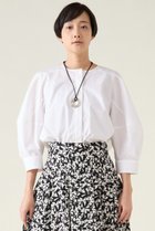 【マルティニーク/martinique】のストレッチタイプライターブラウス ホワイト|ID: prp329100004358358 ipo3291000000035041812