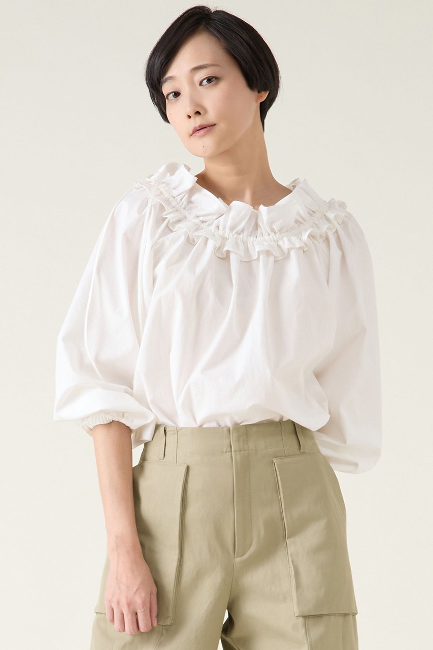 【マルティニーク/martinique】の2wayオフショルダーブラウス 人気、トレンドファッション・服の通販 founy(ファニー) 　ファッション　Fashion　レディースファッション　Fashion for Women　トップス・カットソー　Cut & Sew Tops　シャツ・ブラウス・オフィスカジュアル　Elegant Blouses & Button-Ups　おすすめ　Recommended / Our Picks　エレガント 上品　Elegant　カーゴパンツ　Cargo Pants, Utility Pants　スラックス　Slacks, Dress Pants　スリーブ　Sleeve, Long Sleeve / Short Sleeve　タンブラー　Tumbler, Travel Mug　ダウン　Down, Puffer　ツイル　Twist, Twisted Detail　デニム　Denim, Jeans Material　トレンド　Trend, Trending Now　ロング　Long, Long-Length　再入荷　Restock / Back in Stock　 other-1|ID: prp329100004358359 ipo3291000000032705202