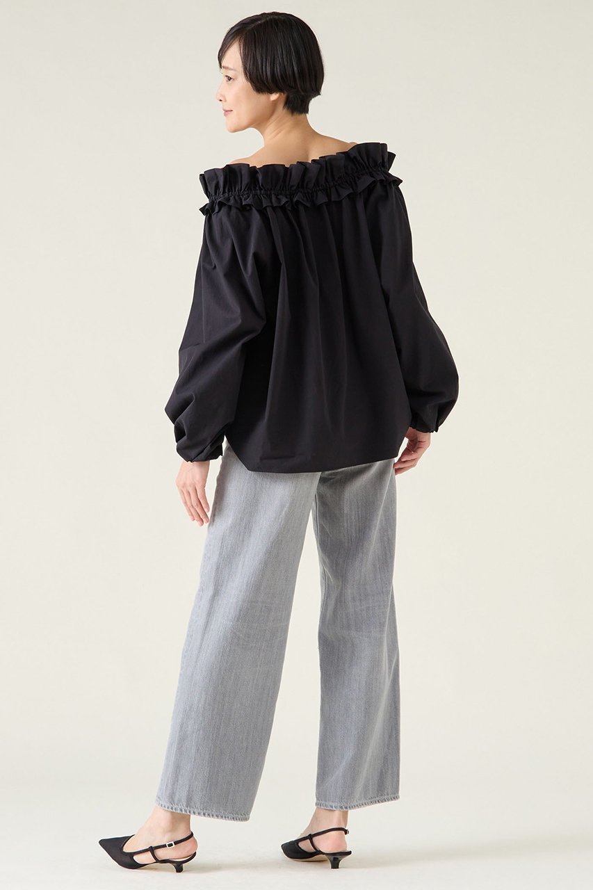 【マルティニーク/martinique】の2wayオフショルダーブラウス 人気、トレンドファッション・服の通販 founy(ファニー) 　ファッション　Fashion　レディースファッション　Fashion for Women　トップス・カットソー　Cut & Sew Tops　シャツ・ブラウス・オフィスカジュアル　Elegant Blouses & Button-Ups　おすすめ　Recommended / Our Picks　エレガント 上品　Elegant　カーゴパンツ　Cargo Pants, Utility Pants　スラックス　Slacks, Dress Pants　スリーブ　Sleeve, Long Sleeve / Short Sleeve　タンブラー　Tumbler, Travel Mug　ダウン　Down, Puffer　ツイル　Twist, Twisted Detail　デニム　Denim, Jeans Material　トレンド　Trend, Trending Now　ロング　Long, Long-Length　再入荷　Restock / Back in Stock　other-6|ID: prp329100004358359 ipo3291000000032705214